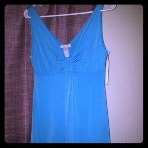 🦋GORGEOUS COLOR V-NECK DRESS!!